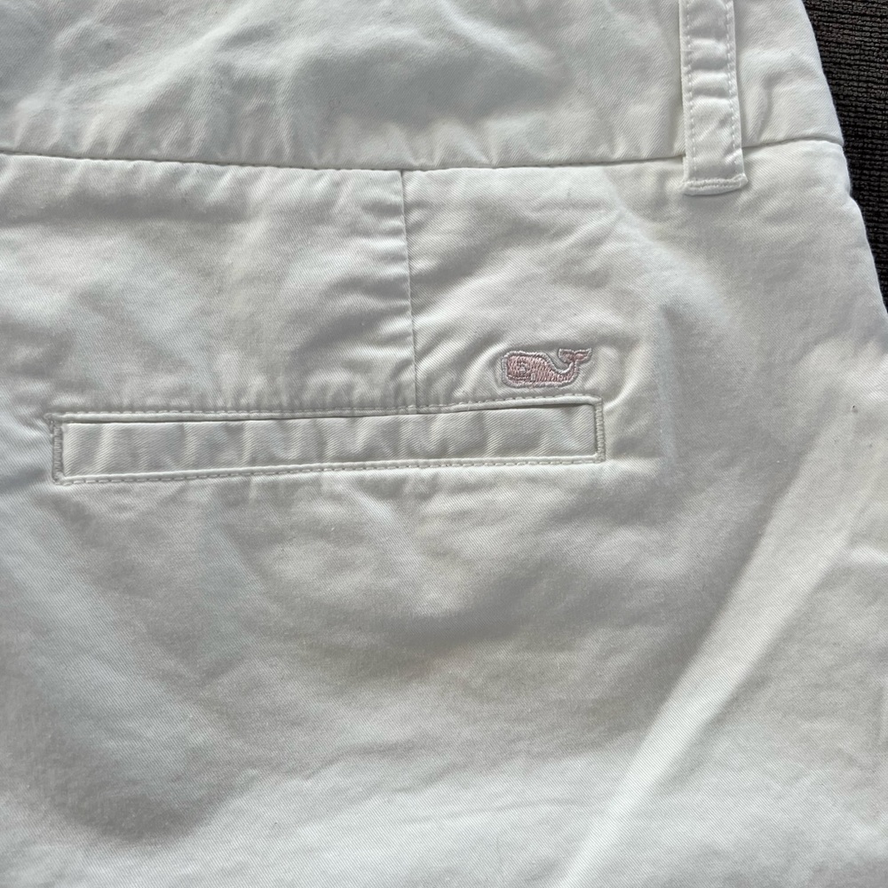 Vineyard Vines Dayboat Bermuda Shorts White Sz 8 - Picture 5 of 8